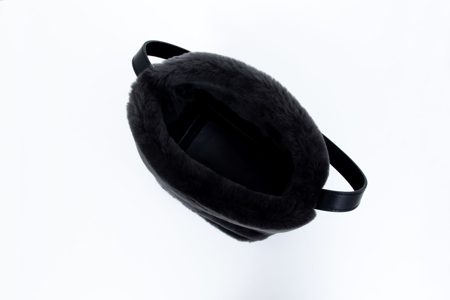 mouton tote mini/charcoal