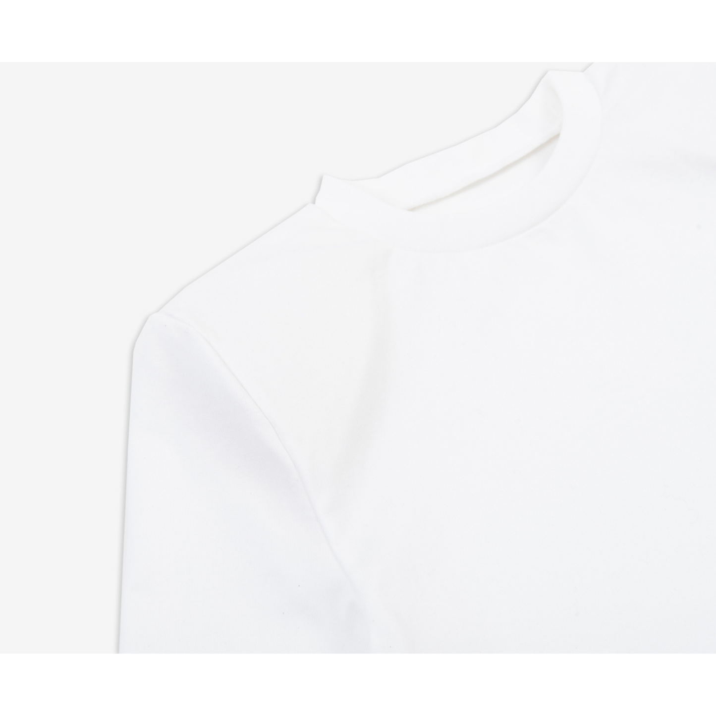 <Foundation Wear> Edge Tee/white（ショルダーパッドTシャツ・肩パッドT）