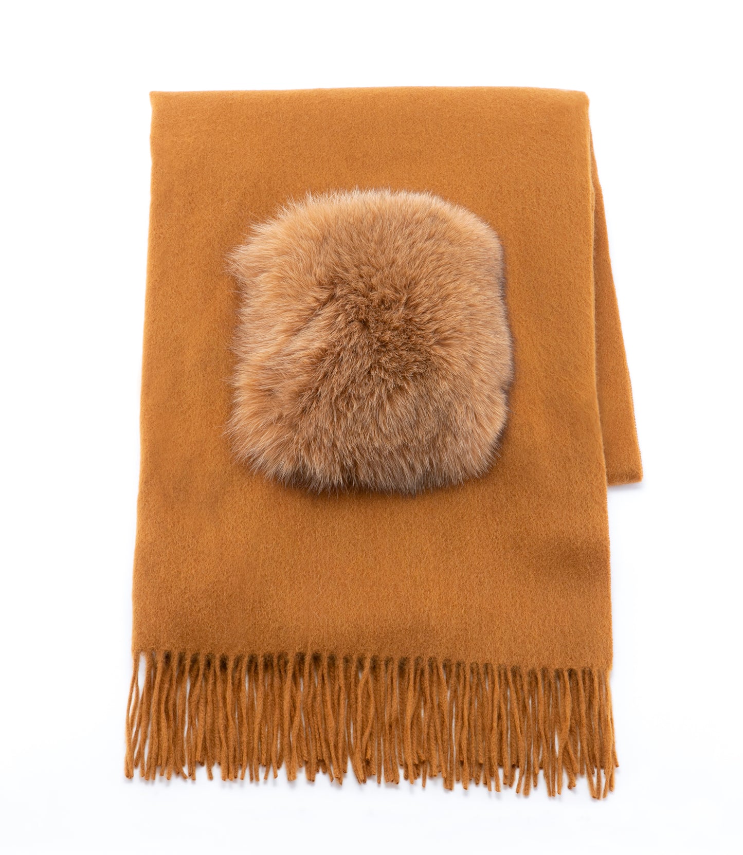 フォックスポケットカシミアストール