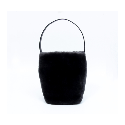 mouton tote mini/charcoal
