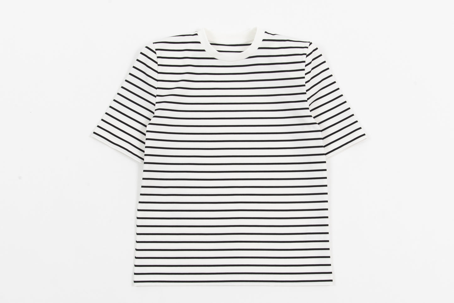 <Foundation Wear> Edge Tee/border（ショルダーパッドTシャツ・肩パッドT）