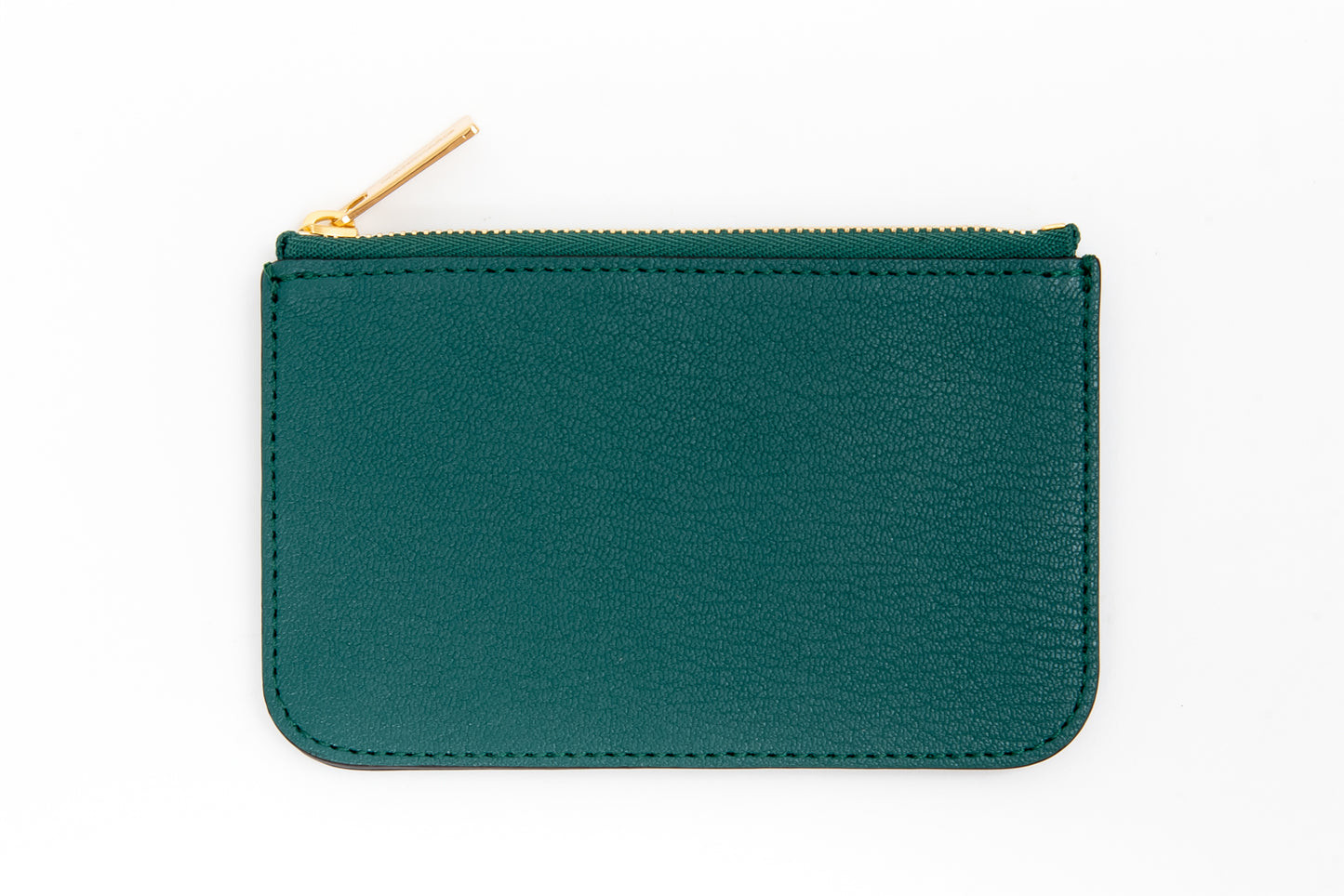Flat Zip Wallet/green