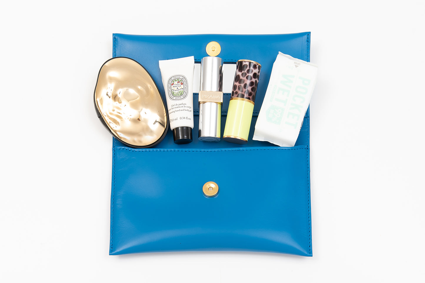 cosme pouch L/blue
