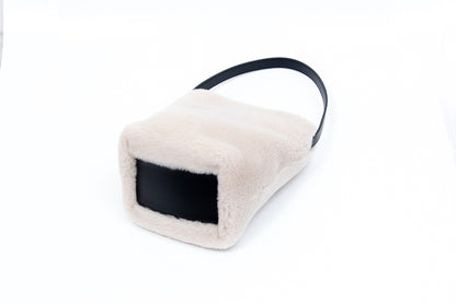 mouton tote mini /beige