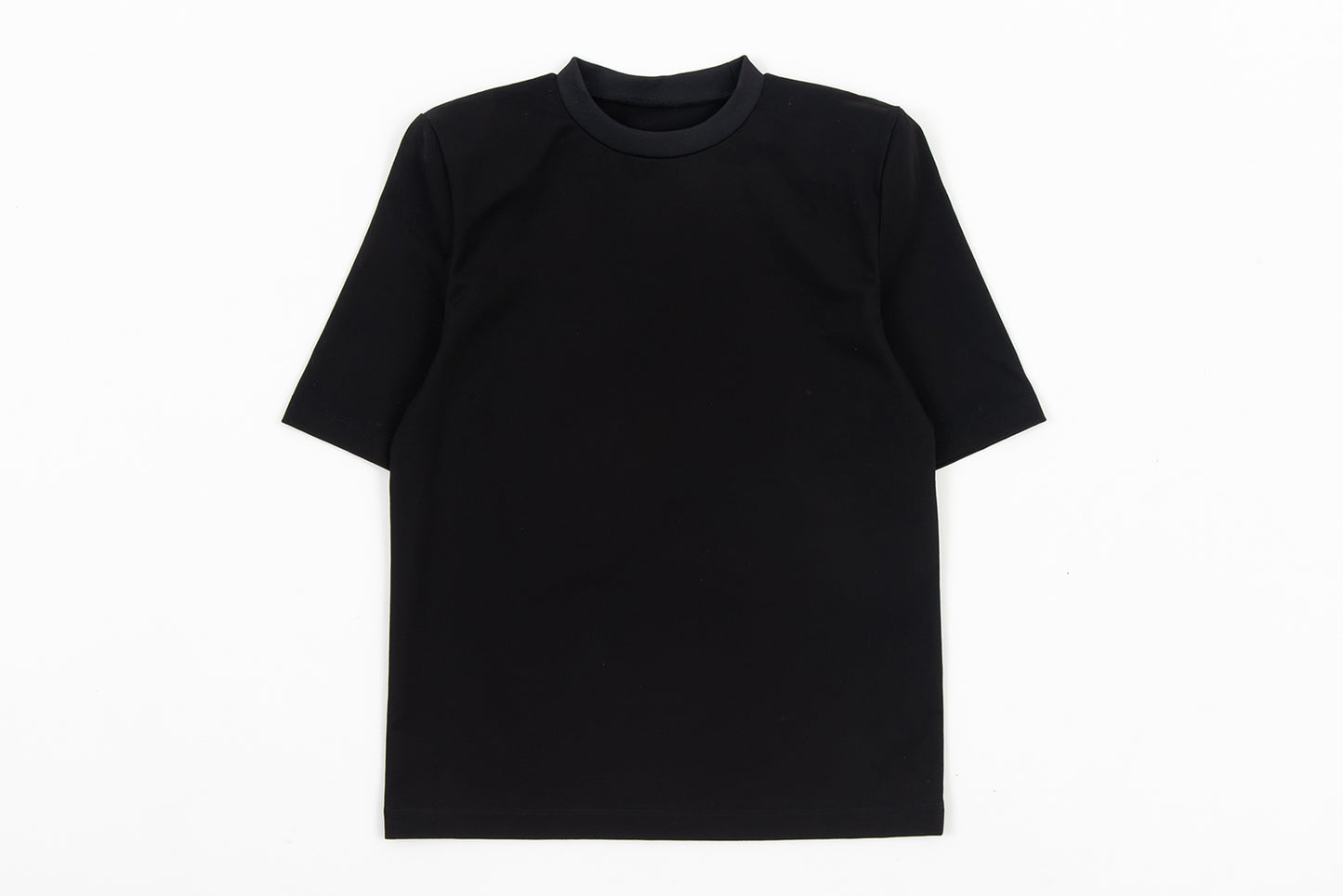 <Foundation Wear> Edge Tee/Black（ショルダーパッドTシャツ・肩パッドT）