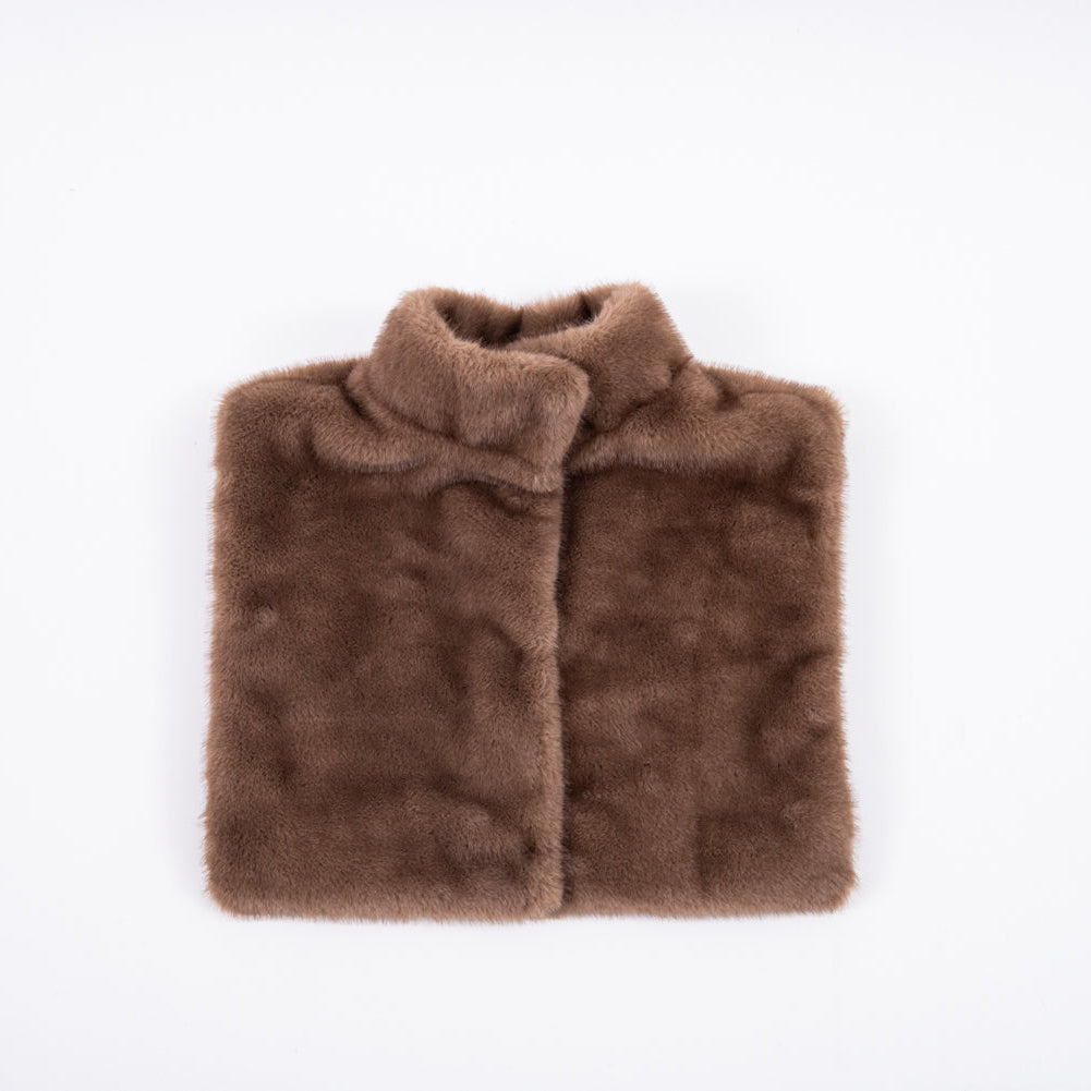 eco mink vest/beige